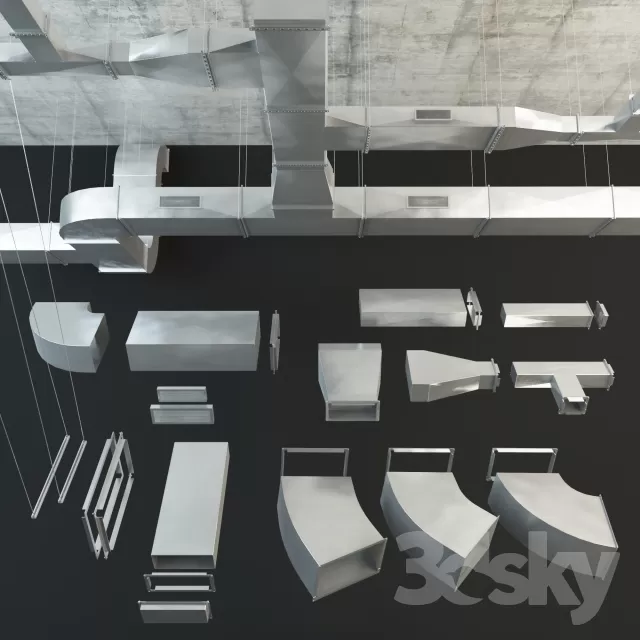 DETAIL - CEILING 3D MODELS