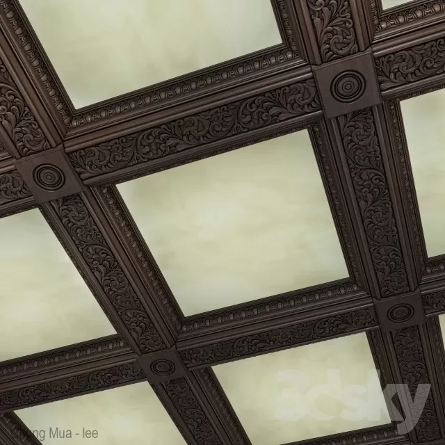 DECOR HELPER – DETAIL – CEILING 3D MODELS – 27