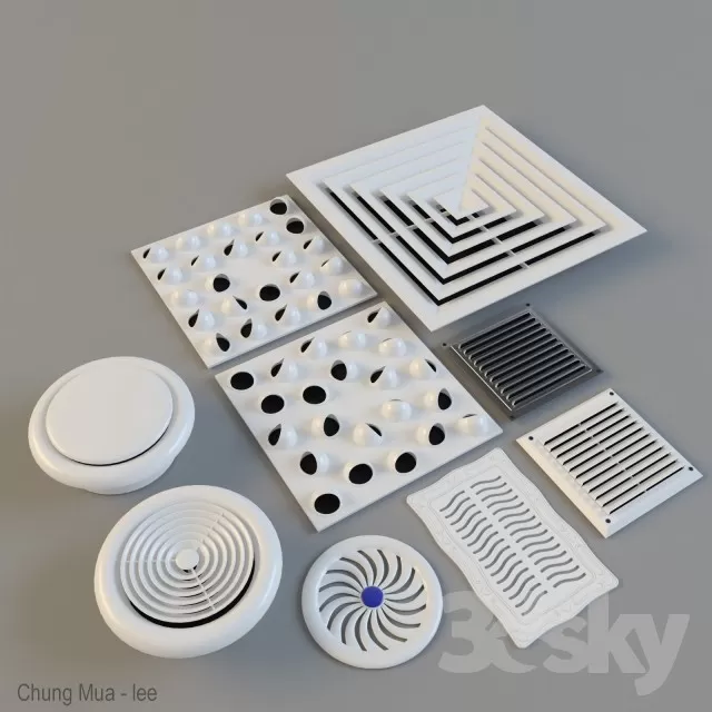 DECOR HELPER – DETAIL – CEILING 3D MODELS – 35