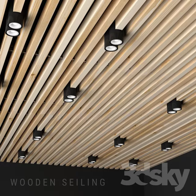 3DSKYFREE – DETAIL - CEILING 3DS MAX MODELS