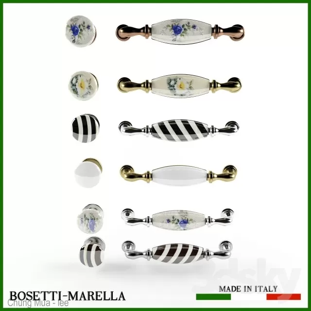 DECOR HELPER – DETAIL – HANDLE 3D MODELS – 16