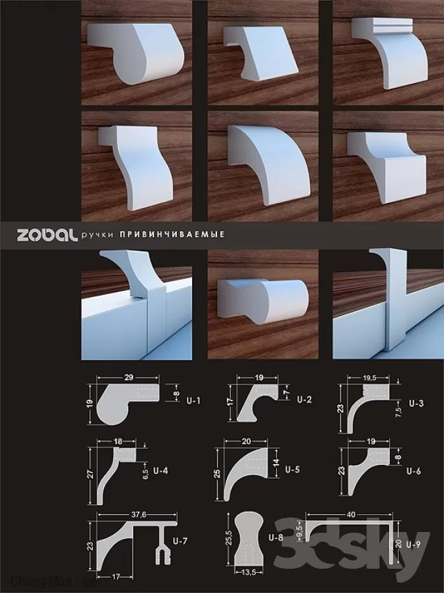 DETAIL - HANDLE 3D MODELS