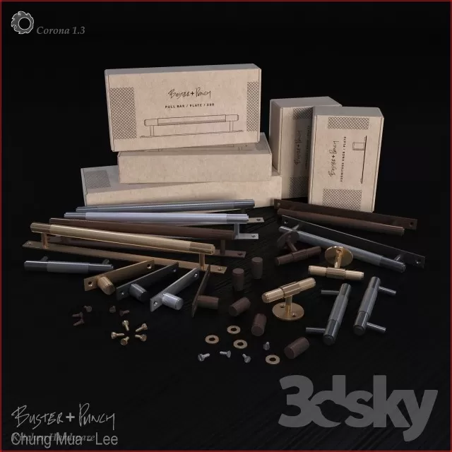 3DSKYFREE – DETAIL - HANDLE 3DS MAX MODELS