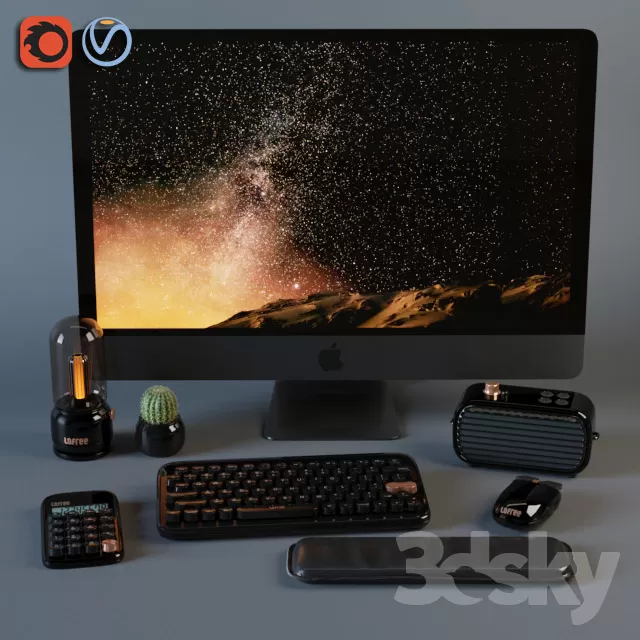 3DSKYFREE – DEVICE - COMPUTER 3DS MAX MODELS