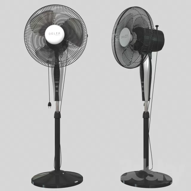 3DSKYFREE – DEVICE - FAN 3DS MAX MODELS