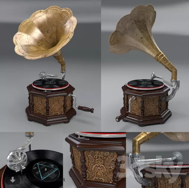 3DSKYFREE – DEVICE - SPEAKER 3DS MAX MODELS