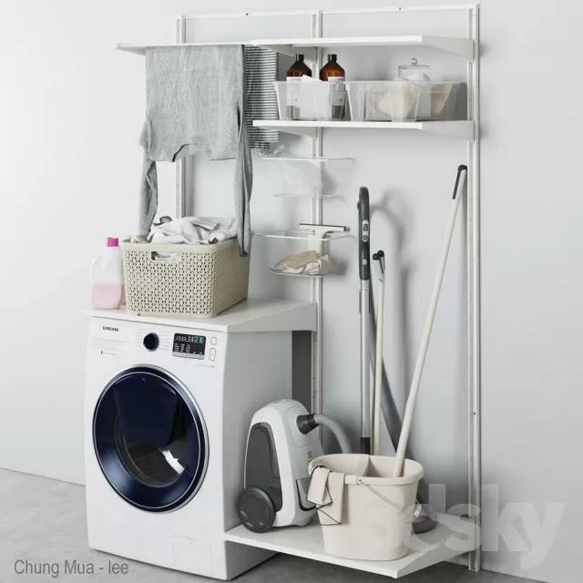 DECOR HELPER – DEVICE – WASHING MACHINE 3D MODELS – 13