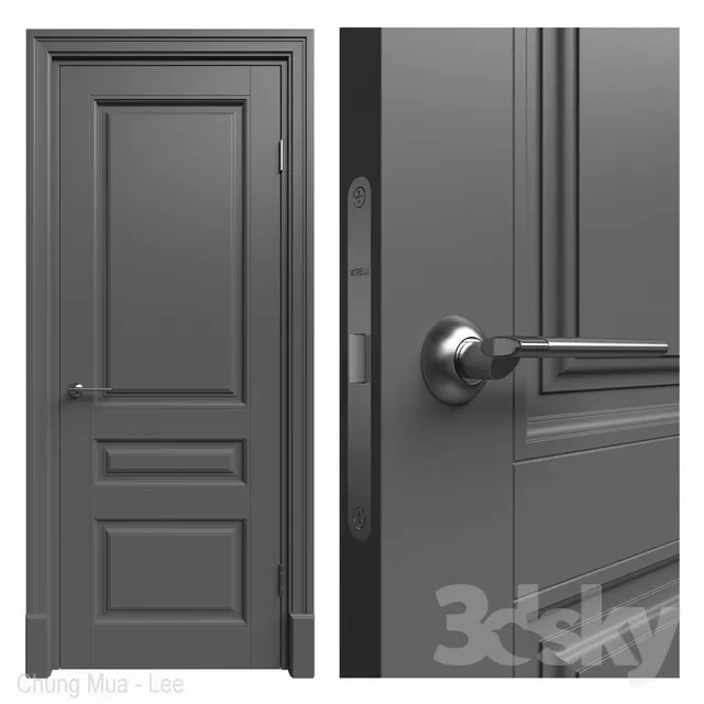 3DSKYFREE – DOOR 3DS MAX MODELS