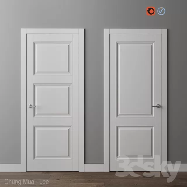 3DSKYFREE – DOOR 3DS MAX MODELS