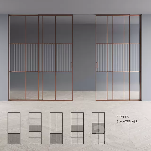 3DSKYFREE – DOOR 3DS MAX MODELS