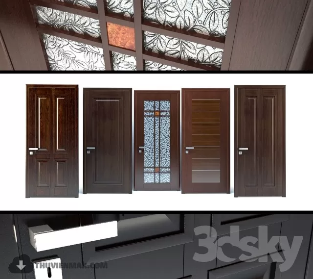 3DSKYFREE – DOOR 3DS MAX MODELS