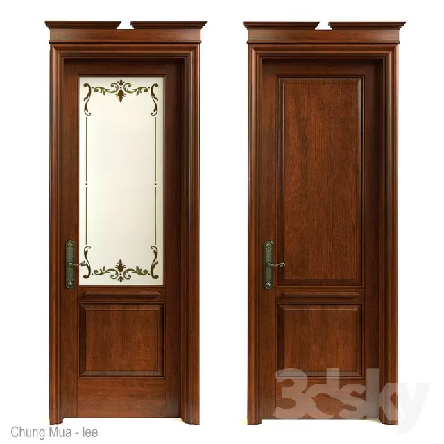 3DSKYFREE – DOOR 3DS MAX MODELS