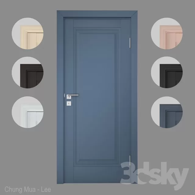 3DSKYFREE – DOOR 3DS MAX MODELS