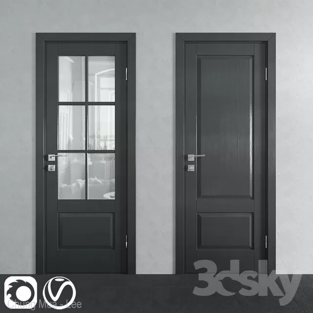 3DSKYFREE – DOOR 3DS MAX MODELS