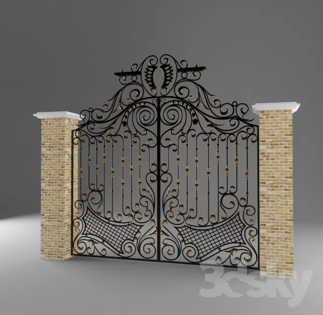 DOOR - GATE 3D MODELS
