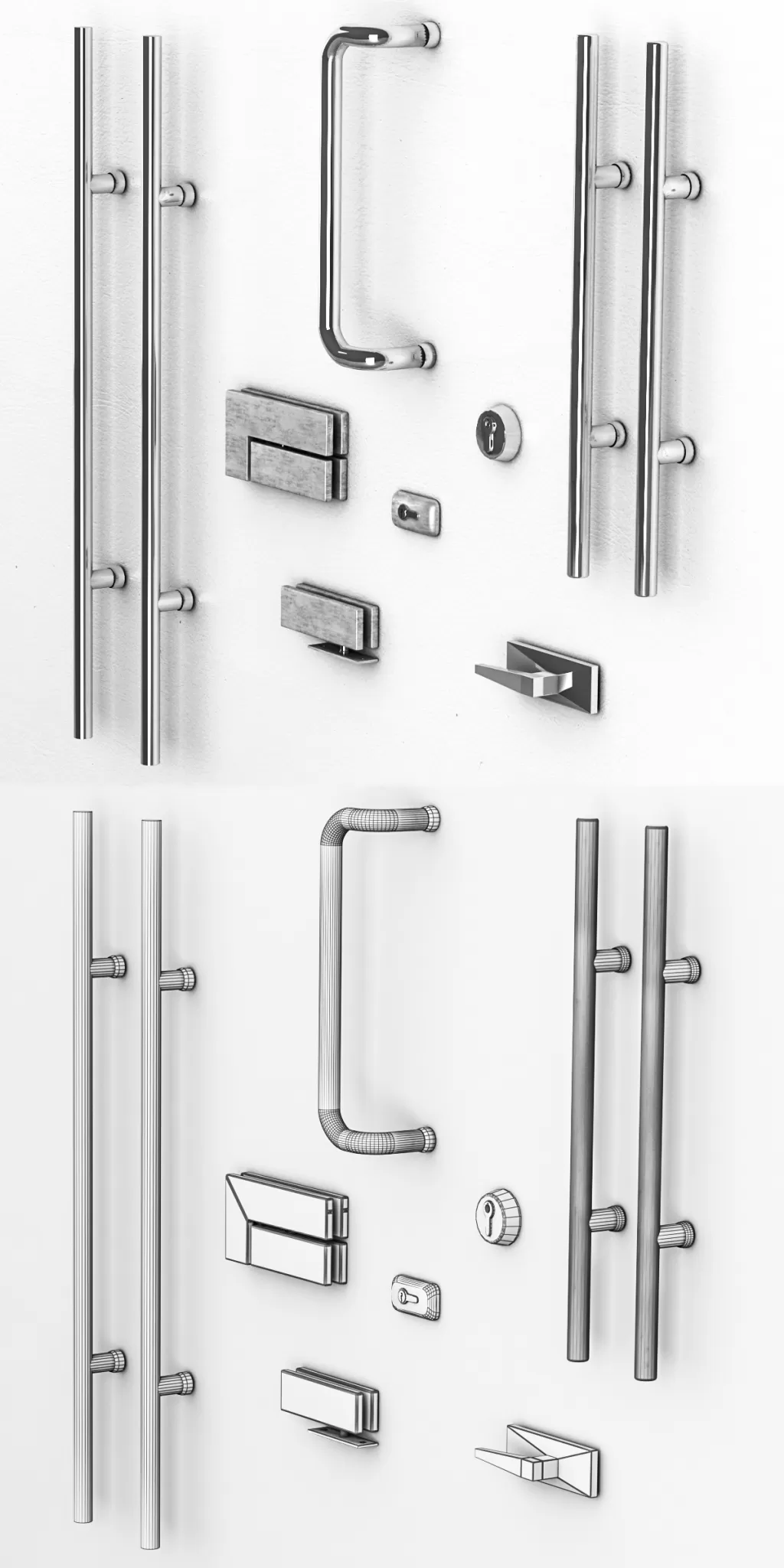 3DSKYFREE – DOOR - GLASS 3DS MAX MODELS