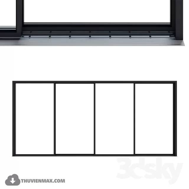 3DSKYFREE – DOOR - SLIDE 3DS MAX MODELS