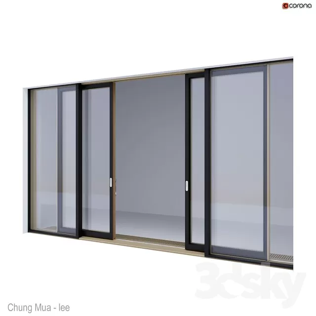 3DSKYFREE – DOOR - SLIDE 3DS MAX MODELS