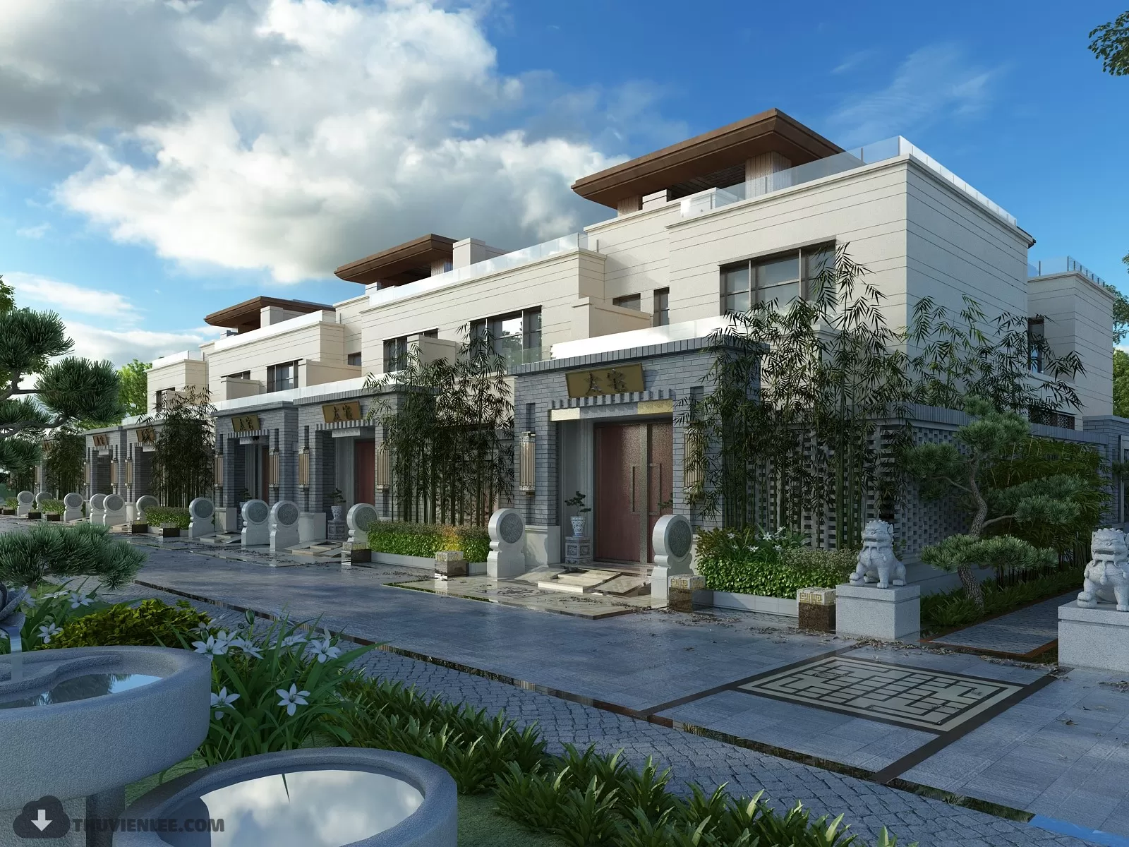 3DSKYFREE – EXTERIOR 3DS MAX MODELS