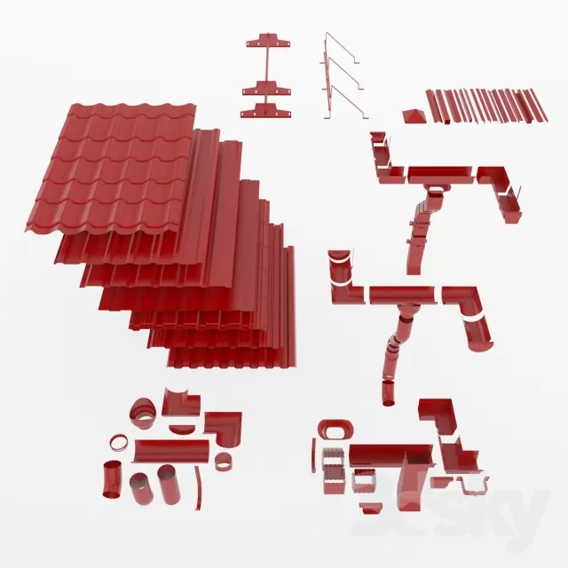 3DSKYFREE – EXTERIOR 3DS MAX MODELS