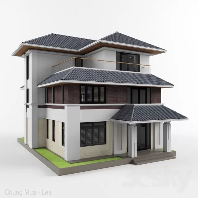 3DSKYFREE – EXTERIOR 3DS MAX MODELS