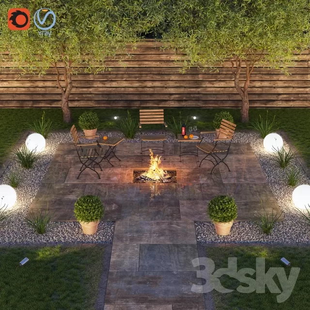 3DSKYFREE – EXTERIOR 3DS MAX MODELS