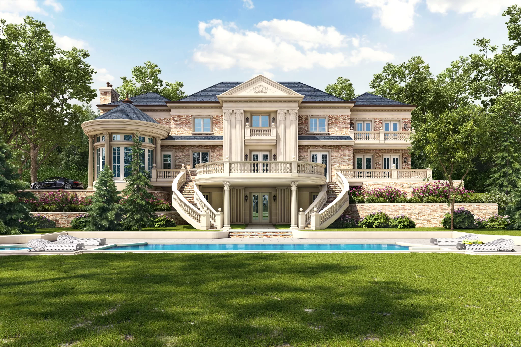 3DSKYFREE – EXTERIOR 3DS MAX MODELS