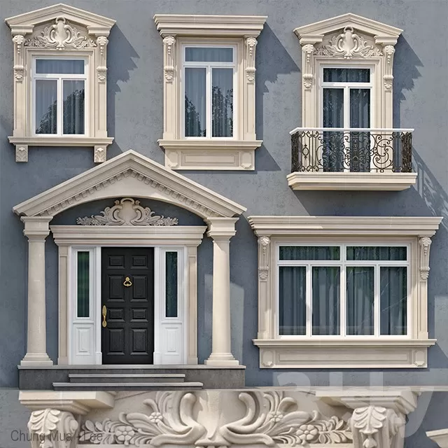 3DSKYFREE – EXTERIOR 3DS MAX MODELS