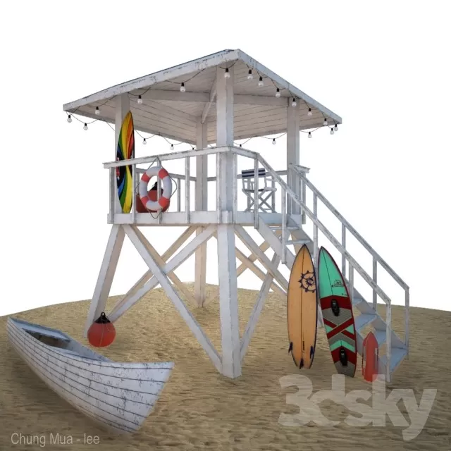 3DSKYFREE – EXTERIOR 3DS MAX MODELS