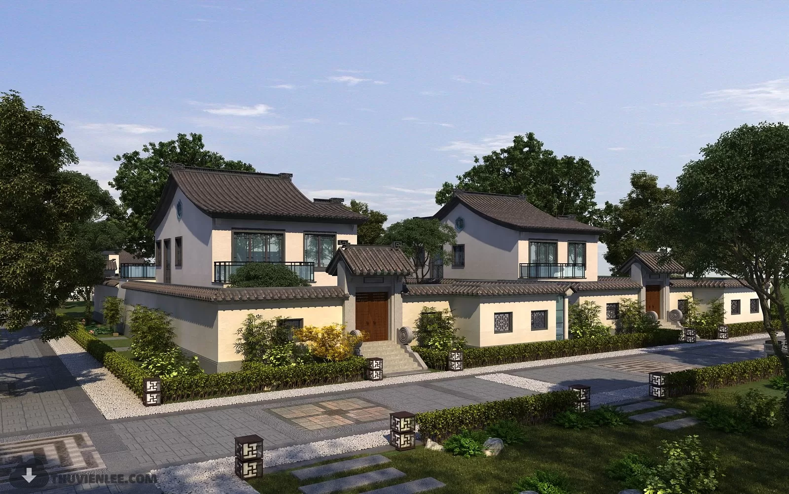 3DSKYFREE – EXTERIOR 3DS MAX MODELS