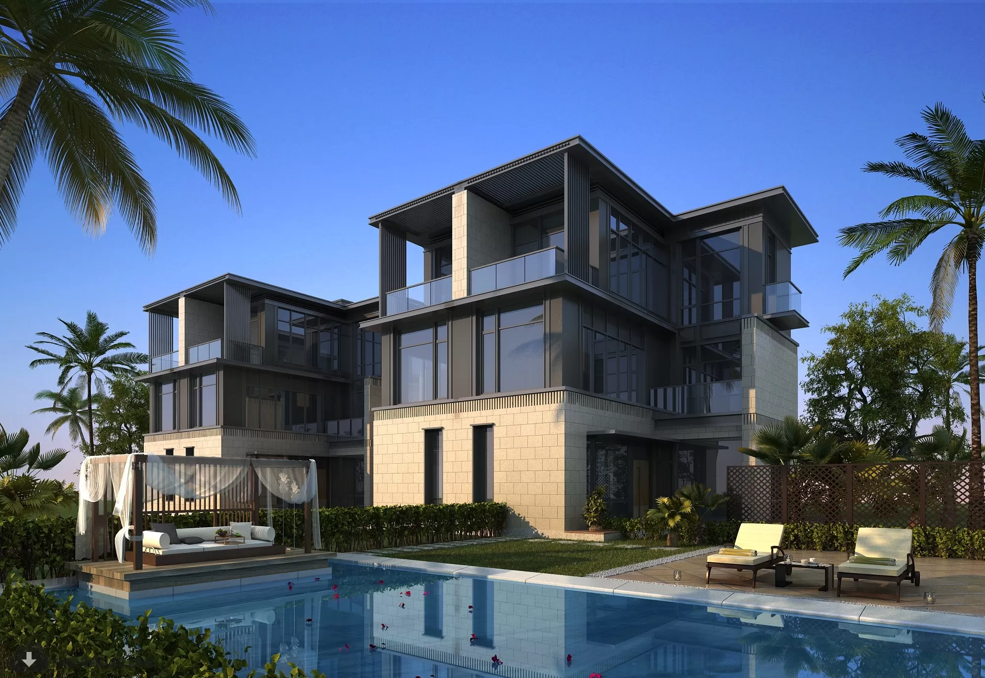 3DSKYFREE – EXTERIOR 3DS MAX MODELS