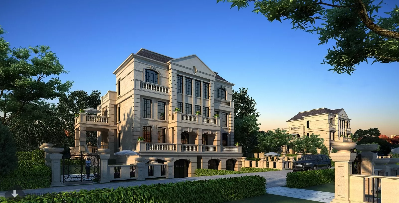 3DSKYFREE – EXTERIOR 3DS MAX MODELS