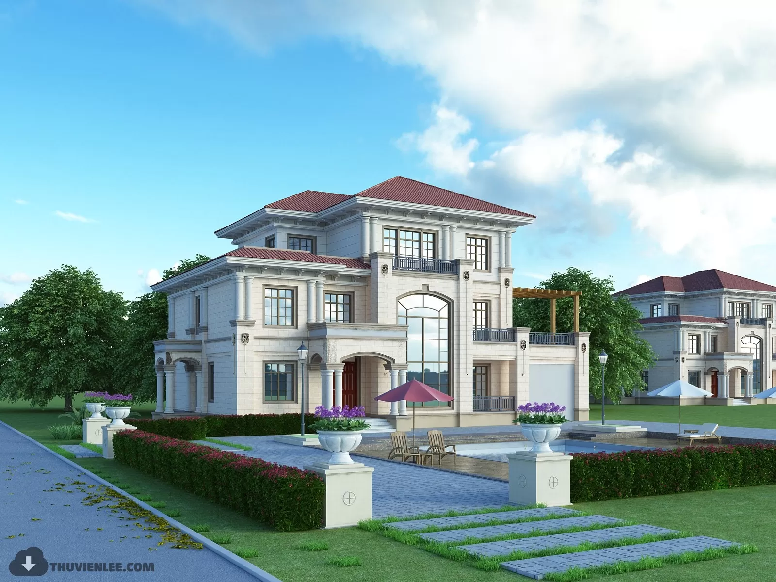 3DSKYFREE – EXTERIOR 3DS MAX MODELS