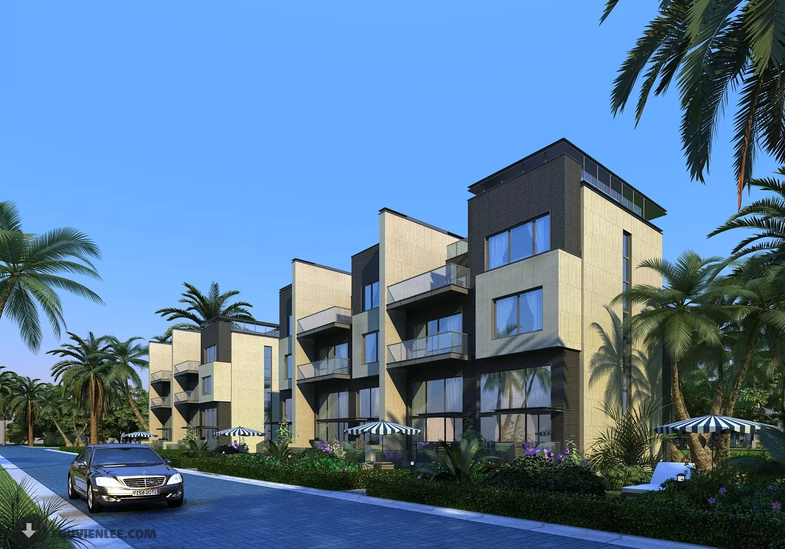 3DSKYFREE – EXTERIOR 3DS MAX MODELS