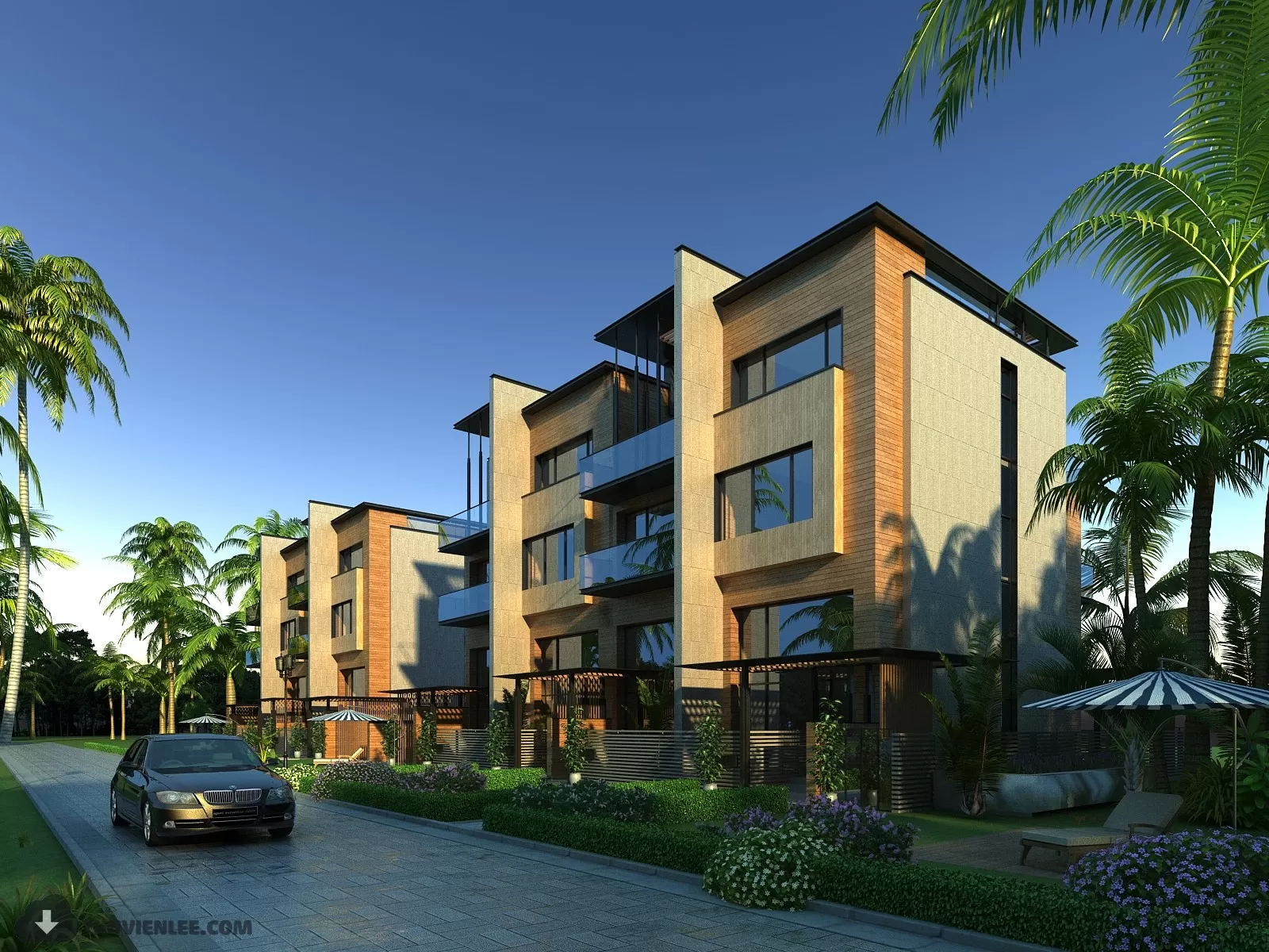 3DSKYFREE – EXTERIOR 3DS MAX MODELS