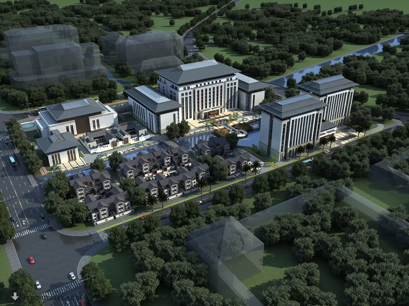 3DSKYFREE – EXTERIOR 3DS MAX MODELS