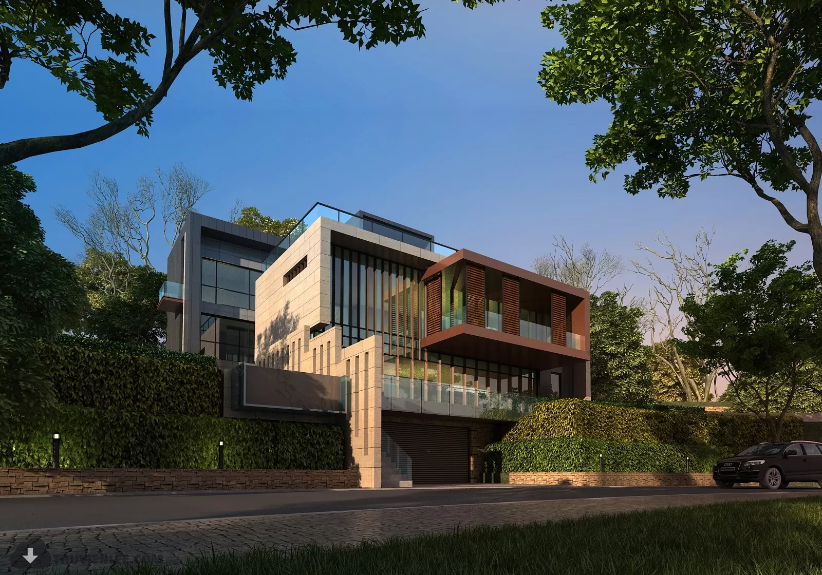 3DSKYFREE – EXTERIOR 3DS MAX MODELS