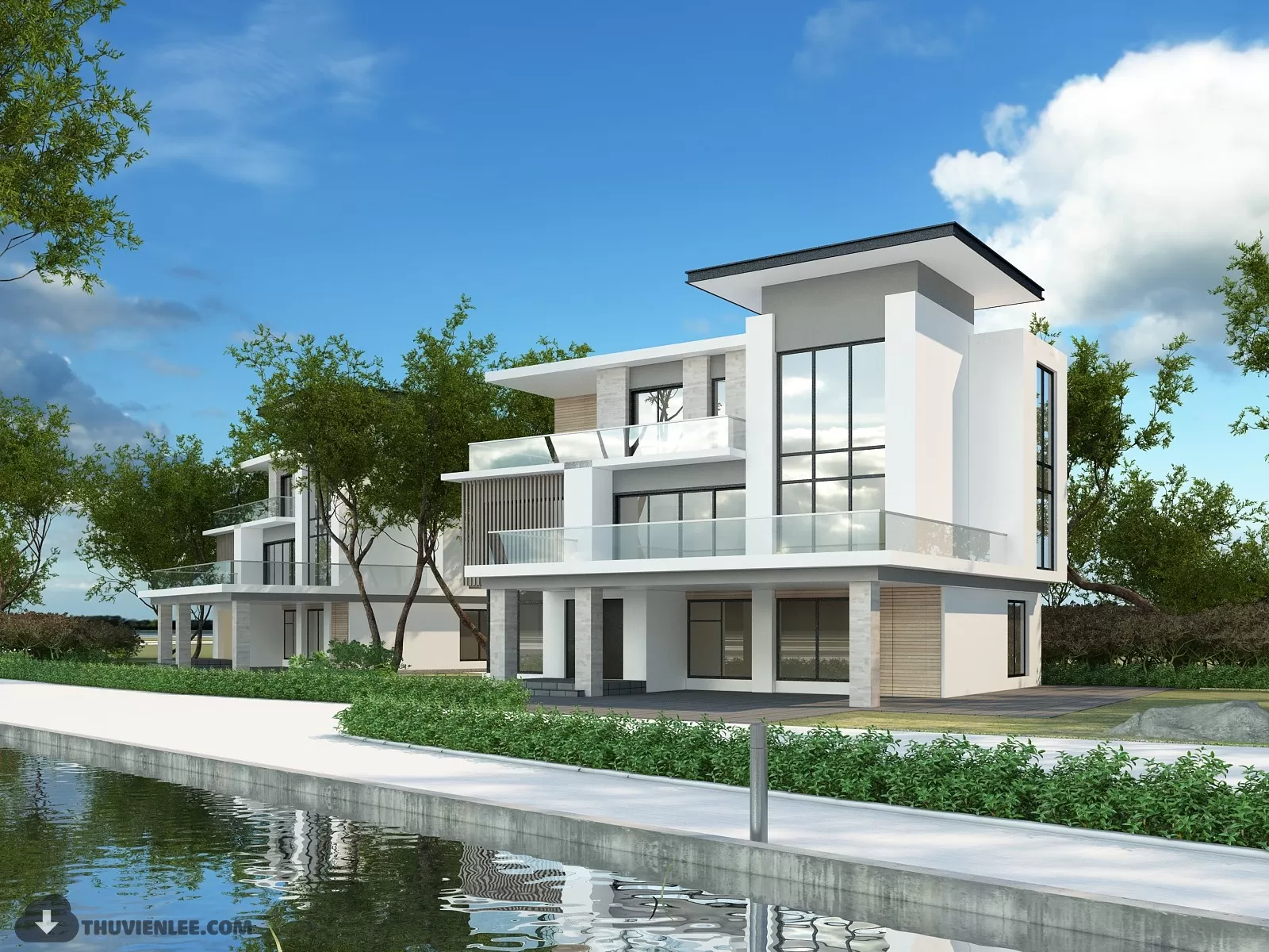 3DSKYFREE – EXTERIOR 3DS MAX MODELS