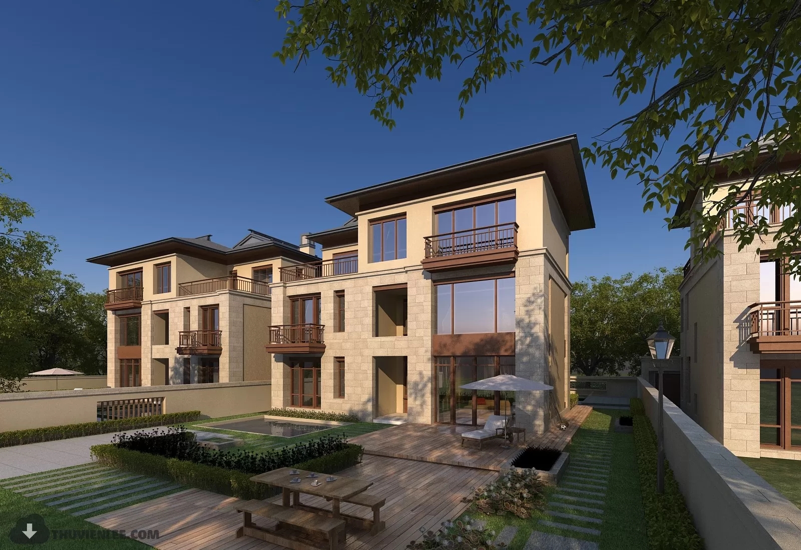 3DSKYFREE – EXTERIOR 3DS MAX MODELS