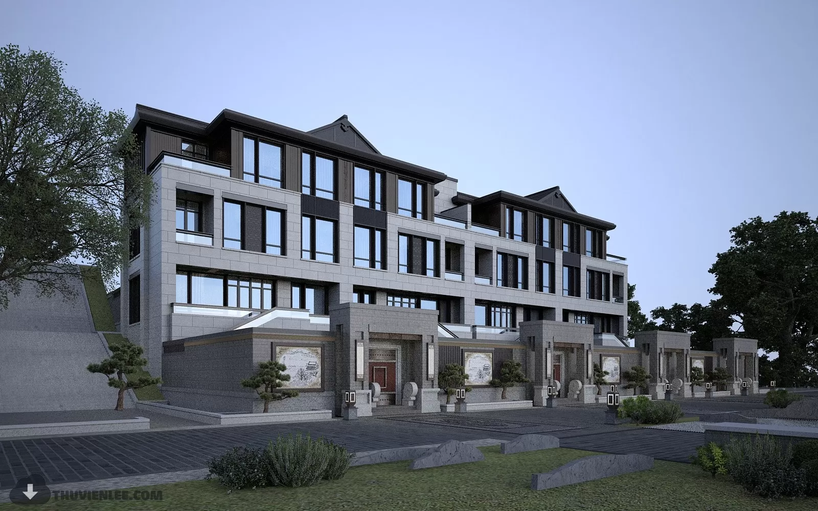 3DSKYFREE – EXTERIOR 3DS MAX MODELS