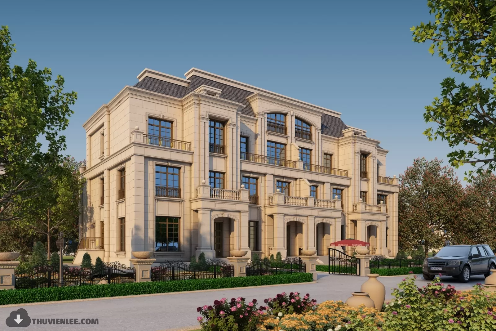 3DSKYFREE – EXTERIOR 3DS MAX MODELS