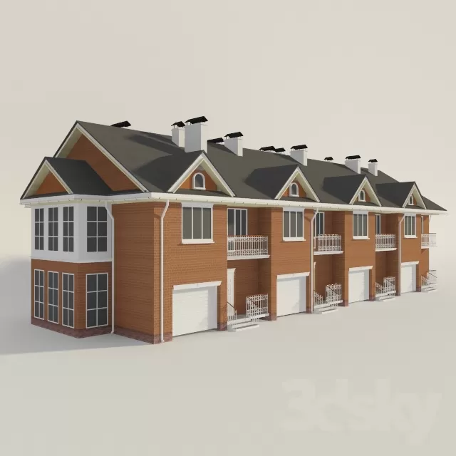 3DSKYFREE – EXTERIOR - BUILDING 3DS MAX MODELS