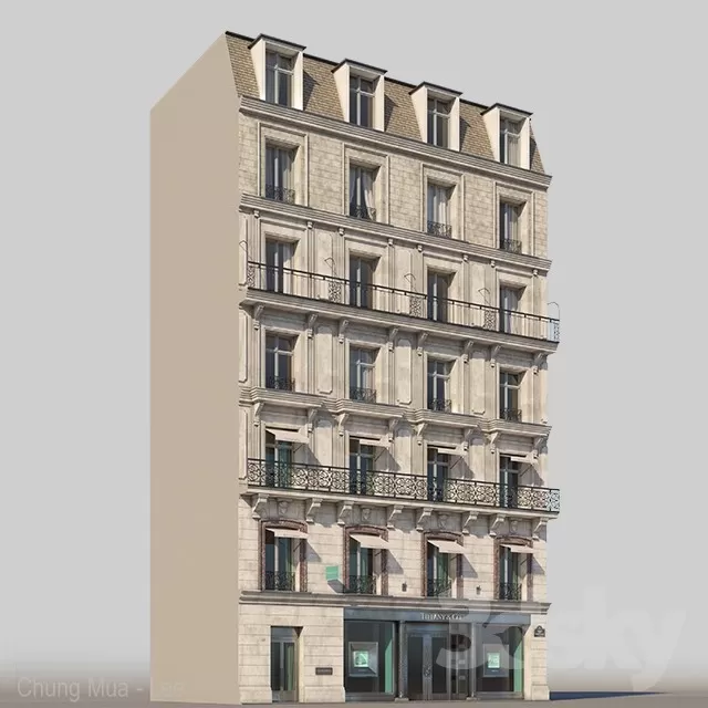 3DSKYFREE – EXTERIOR - BUILDING 3DS MAX MODELS