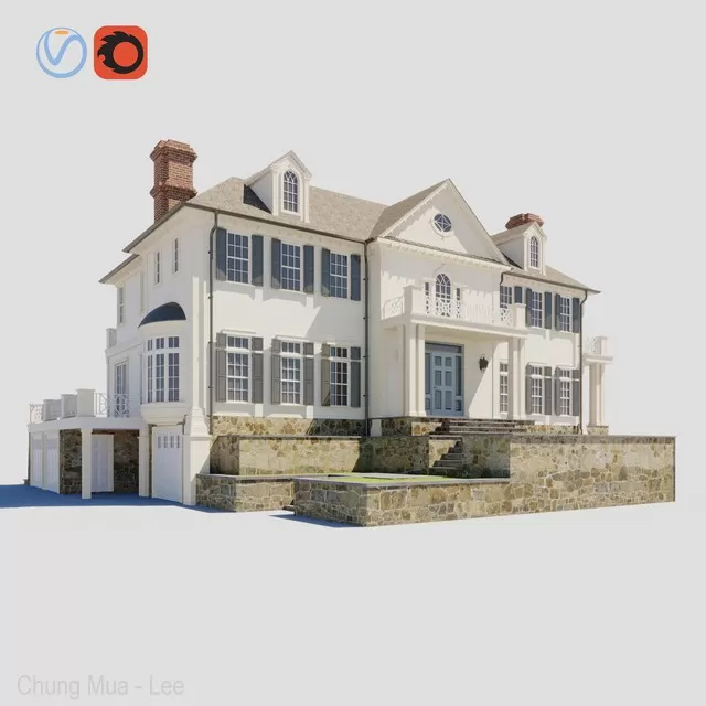 DECOR HELPER – EXTERIOR – HOUSE 3D MODELS – 32