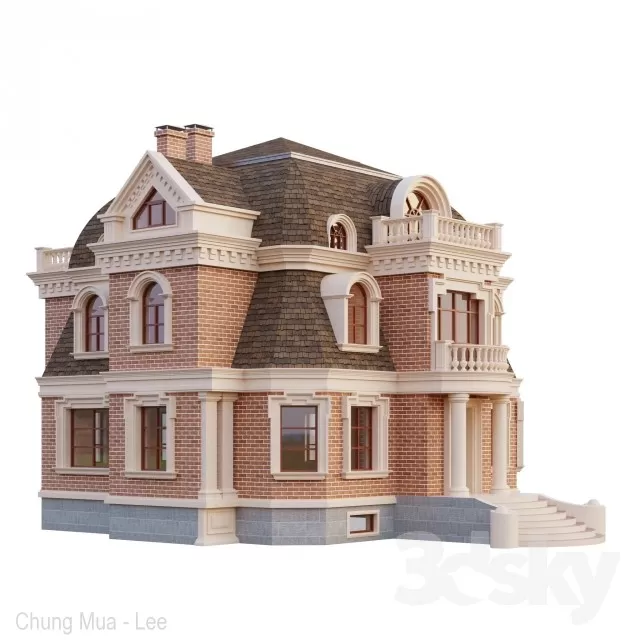 EXTERIOR - HOUSE 3D MODELS