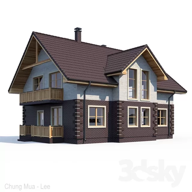 EXTERIOR - HOUSE 3D MODELS