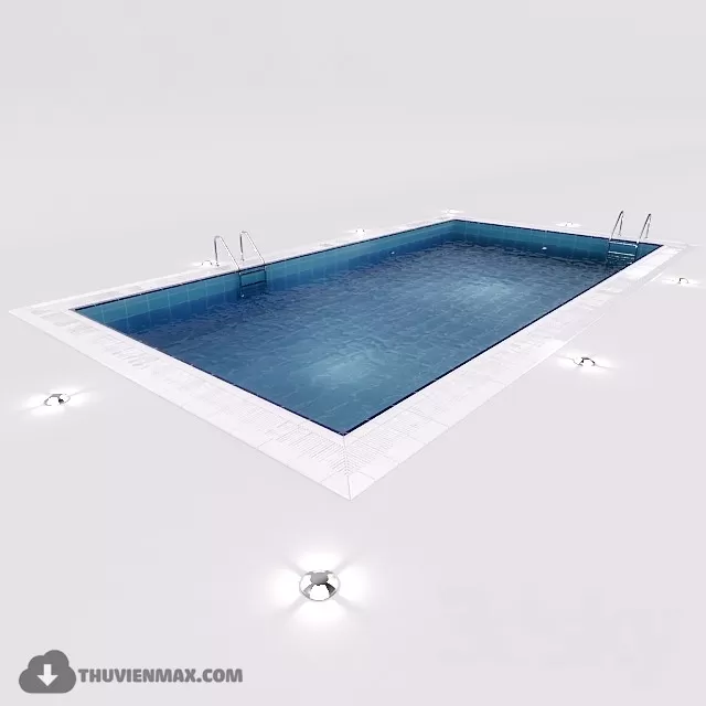 3DSKYFREE – EXTERIOR - POOL 3DS MAX MODELS
