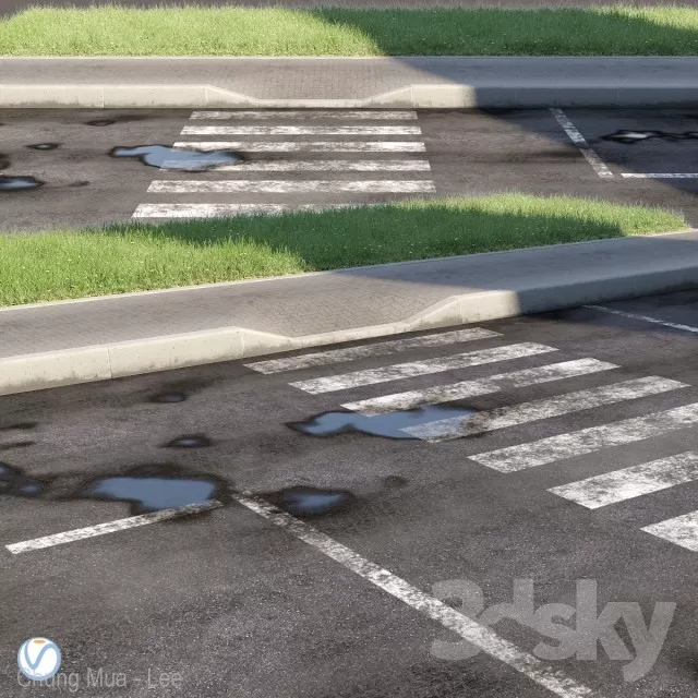 3DSKYFREE – EXTERIOR - STREET 3DS MAX MODELS