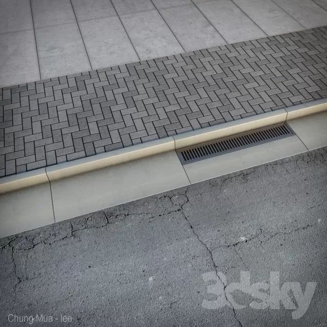 3DSKYFREE – EXTERIOR - STREET 3DS MAX MODELS