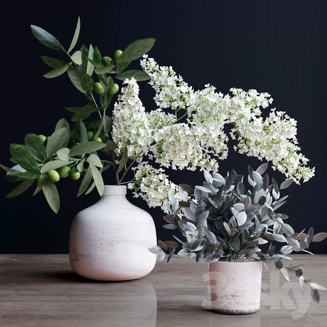 3DSKYFREE – FLOWER - PLANT 3DS MAX MODELS